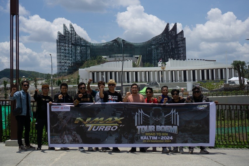 Nmax Tour Boemi Nusantara Etape 11 Kaltim-IKN