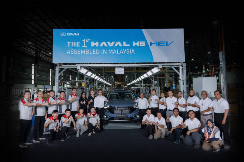 Haval H6 HEV local assembly begins in Malaysia; launch imminent