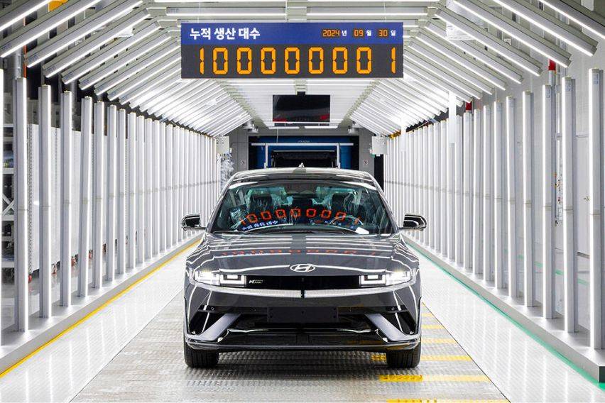 Hyundai breaches 100-M vehicle production milestone