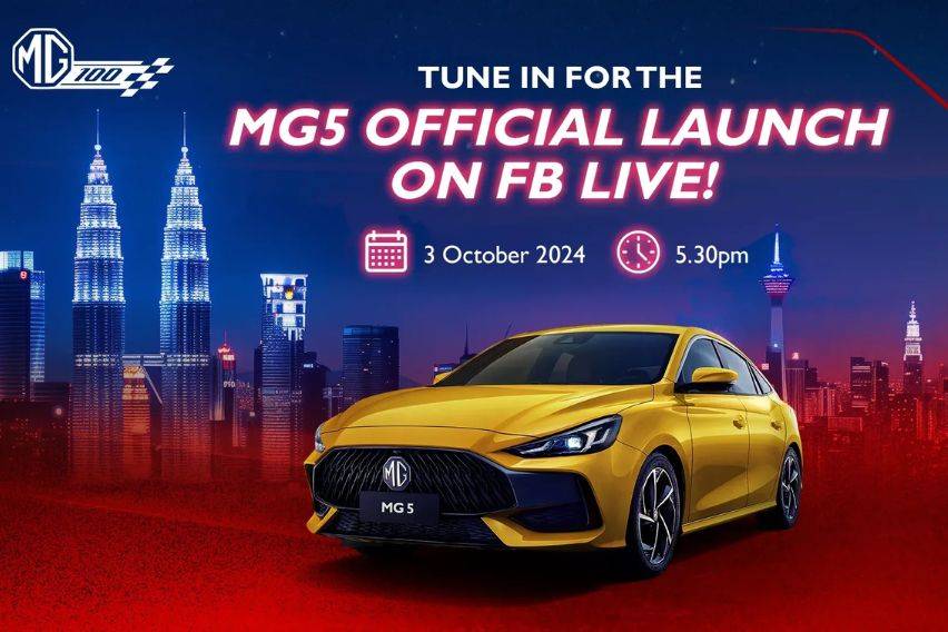 Save the date - MG5 launching in Malaysia on October 3