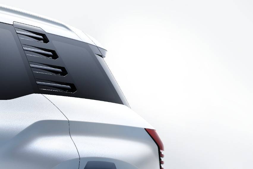 Mitsubishi concept teaser rear