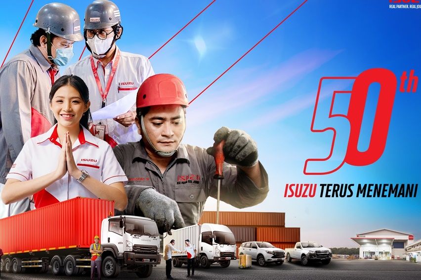 50 tahun Isuzu di Indonesia