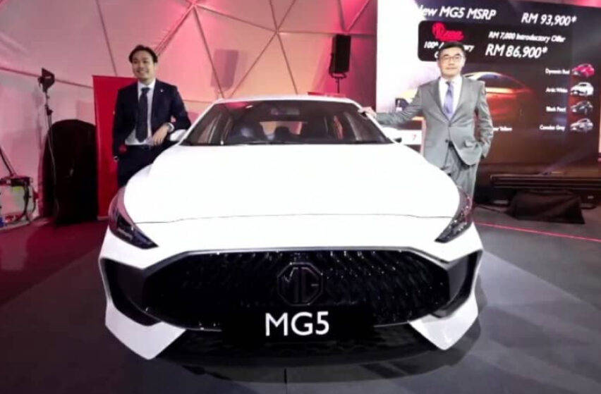 MG Motor Malaysia launches the MG5 - From RM87k, 1.5L N/A