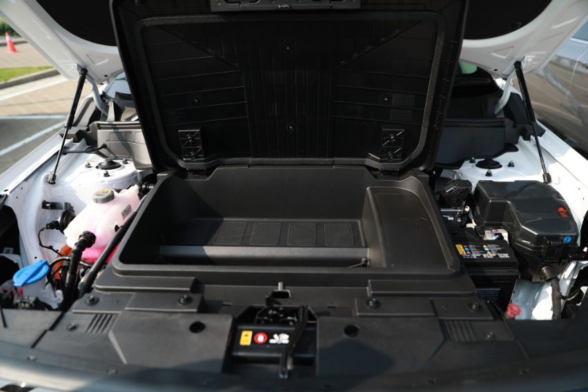 Bagasi depan Hyundai Kona electric