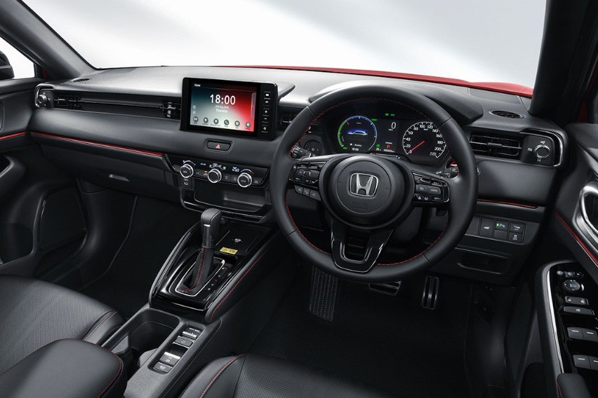 interior Honda HR-V e:HEV