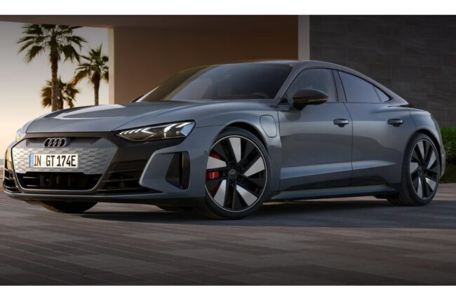 Audi e-tron GT with Dynamic Package year end promo 2024