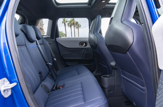 MINI Cooper S 5-Door rear interior