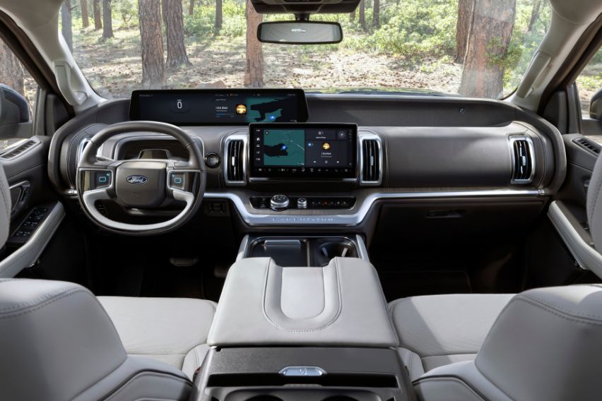next-gen Ford Expedition interior