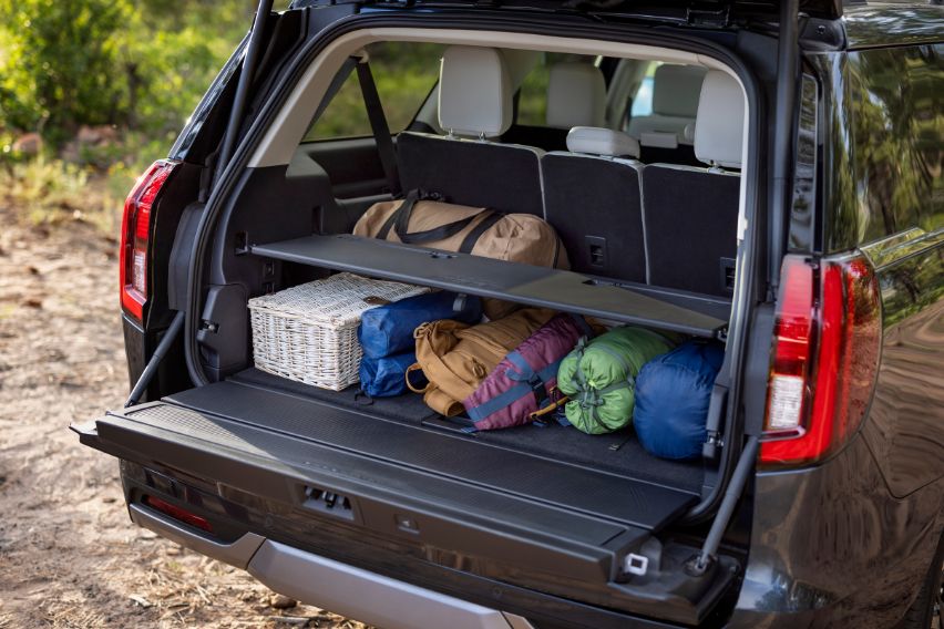 next-gen Ford Expedition trunk