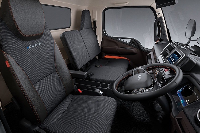 Fuso eCanter interior