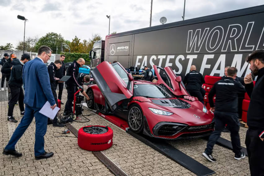 Mercedes-AMG One สร้างสถิติใหม่ที่สนาม Nürburgring ด้วยเวลา 6 นาที 29.090 วินาที