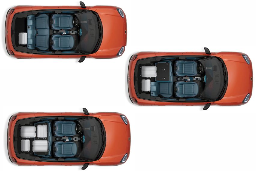 Mini Aceman boot space