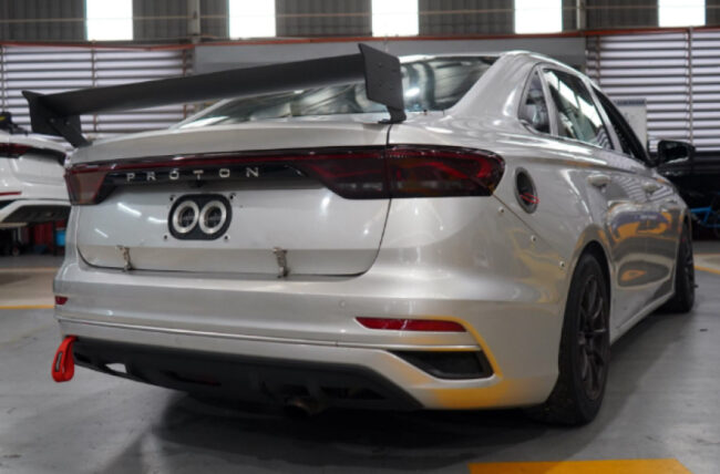 Proton S70 R3 2024 rear view