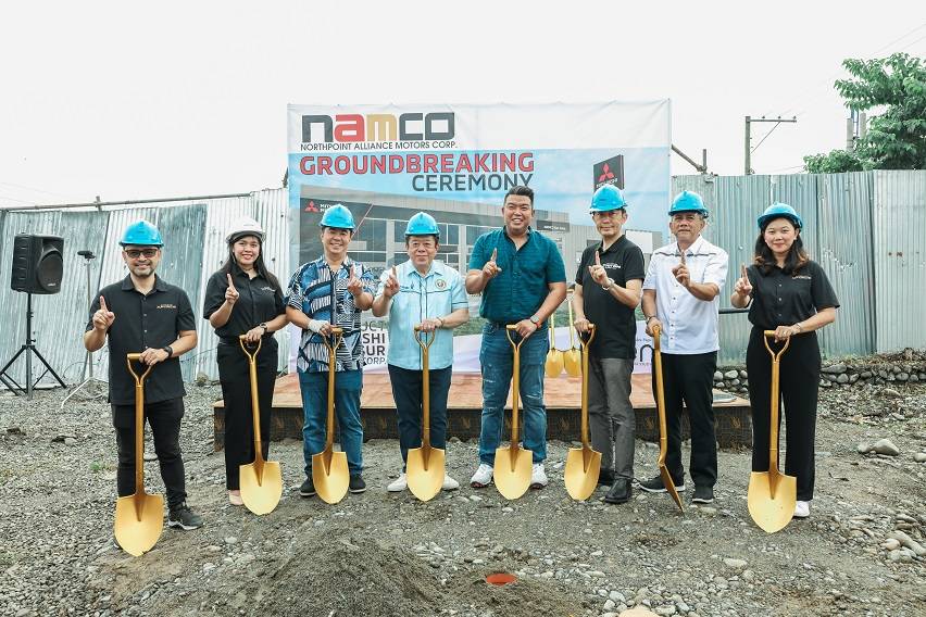 Mitsubishi NAMCO Ilocos Sur Groundbreaking