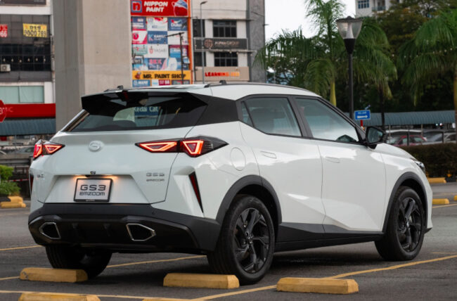 GAC GS3 Emzoom CKD rear view