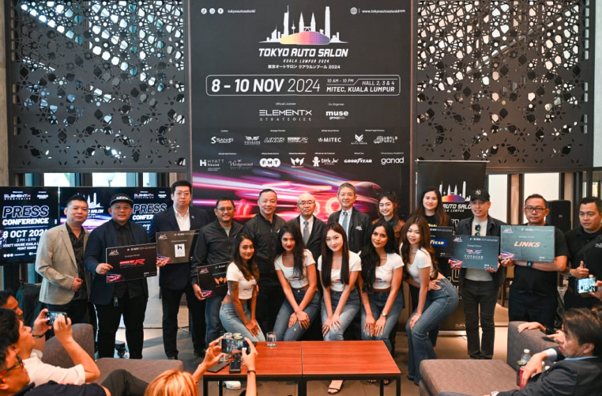 Tokyo Auto Salon 2024 launch representatives