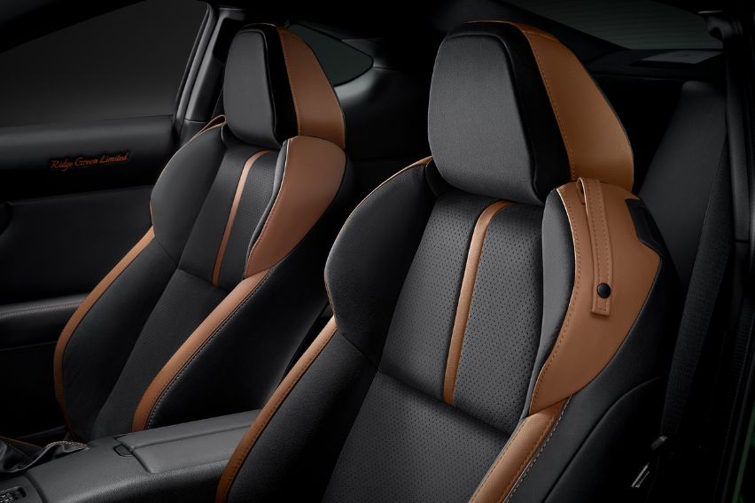 Toyota GR86 Limited Edition seats