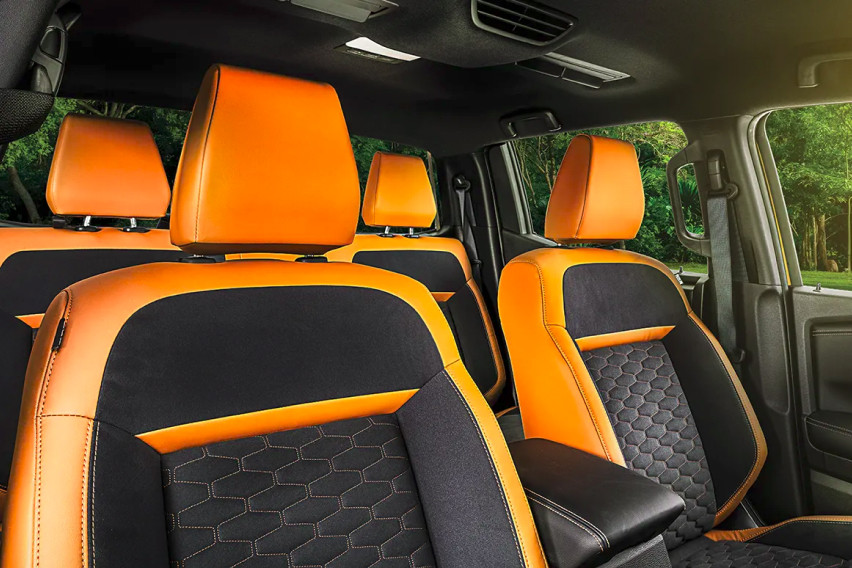 all-new Triton interior