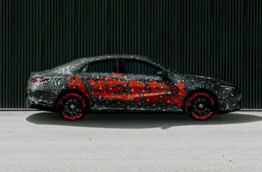 Mercedes CLA side view