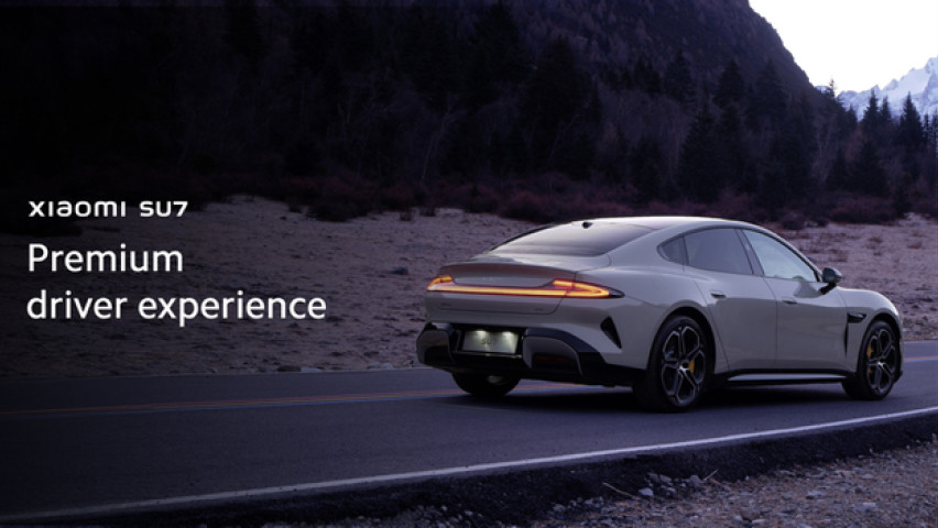 Xiaomi SU7 rear view