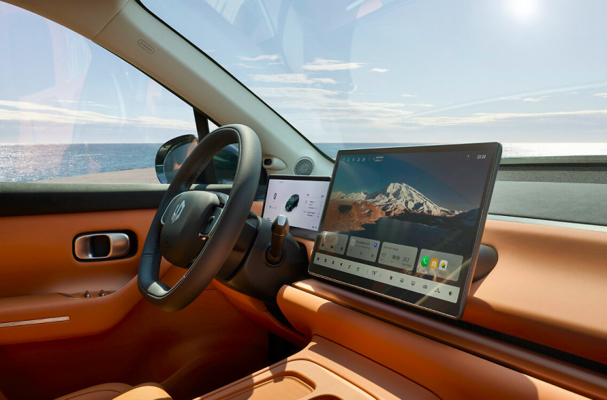 All-new Leapmotor C10 EV cabin