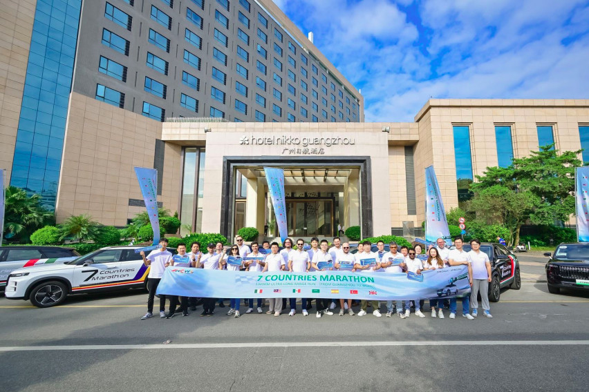 Jaecoo J7 PHEV  Guangzhou to Wuhu marathon