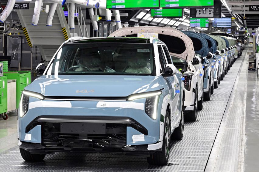 Pabrik Kia EVO Gwangmyeong