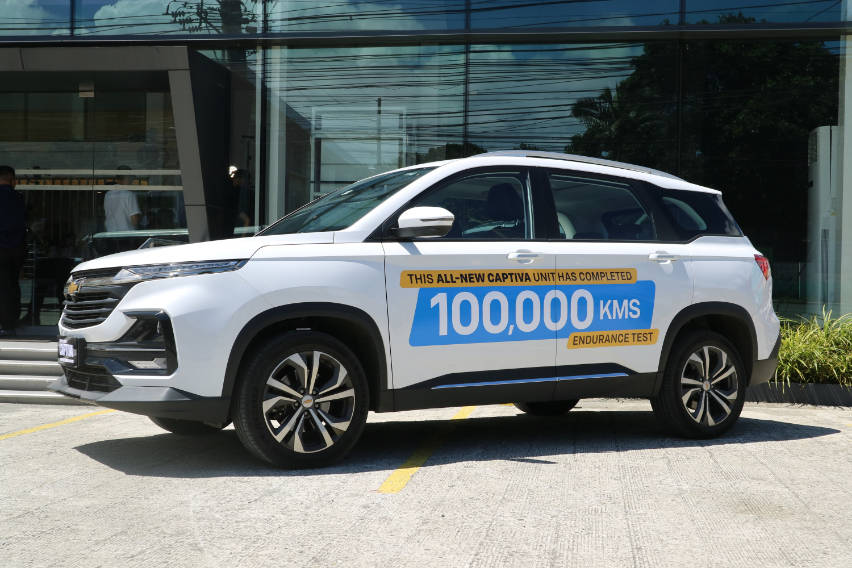 Chevrolet Captiva survives 100K-km test