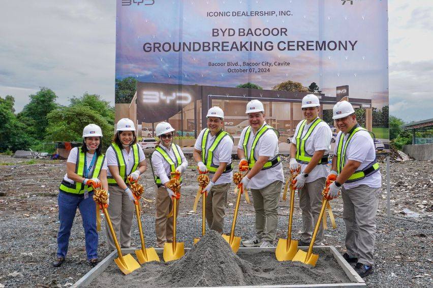 BYD Cars PH breaks ground for soon-to-rise Bacoor dealership