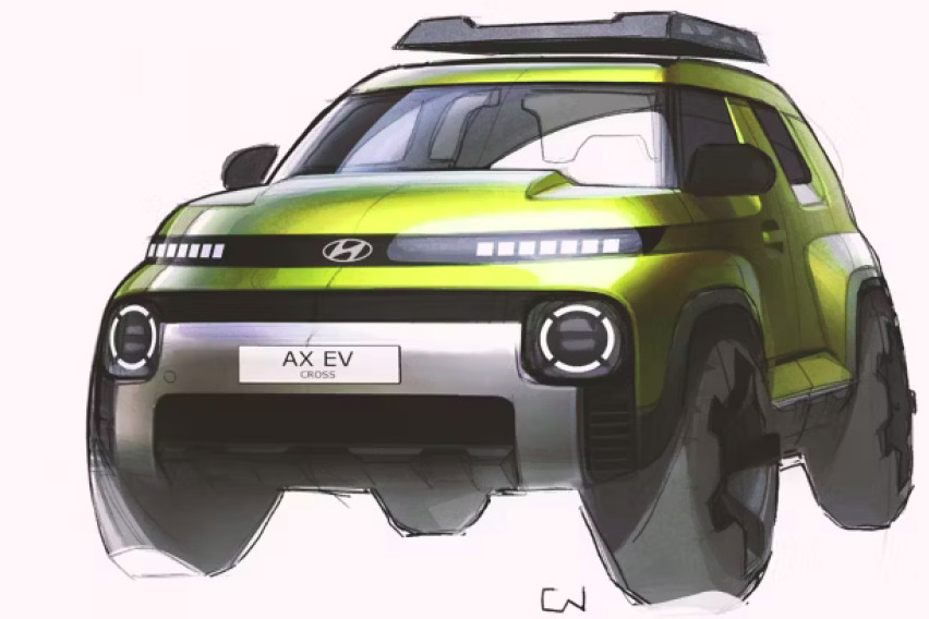Hyundai Inster sketch