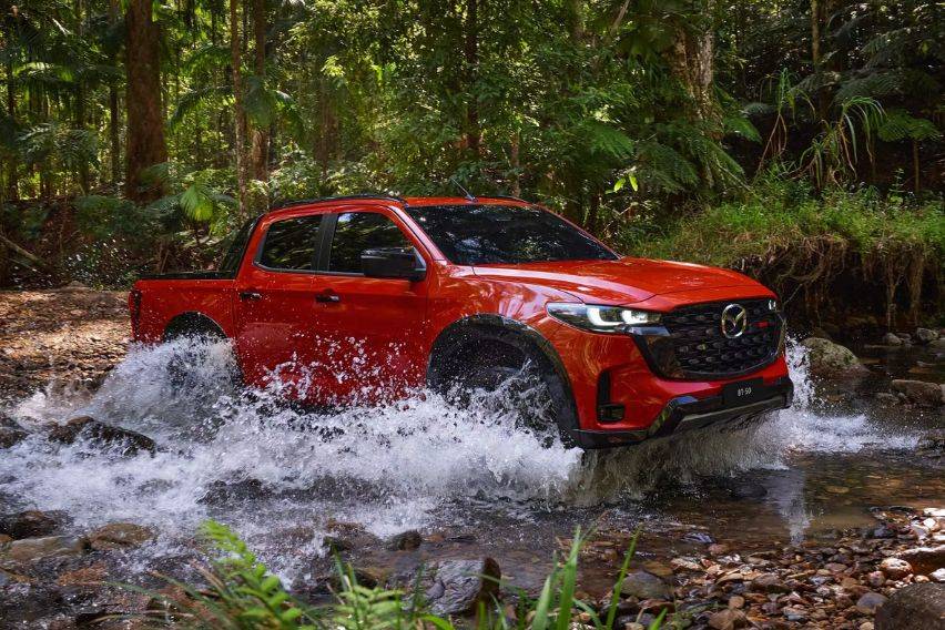 Bold new 2025 Mazda BT-50 pickup debuts in Australia