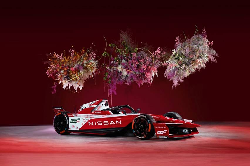 Nissan Formula E Team updates ‘cherry blossom’ livery ahead of Season 11