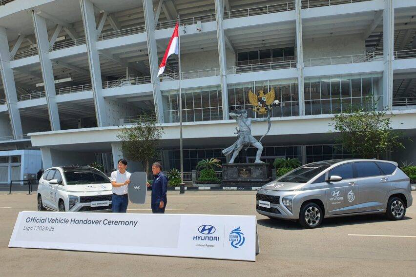 Hyundai Dukung Gelaran BRI Liga 1, Stargazer Jadi Official Vehicle Partner