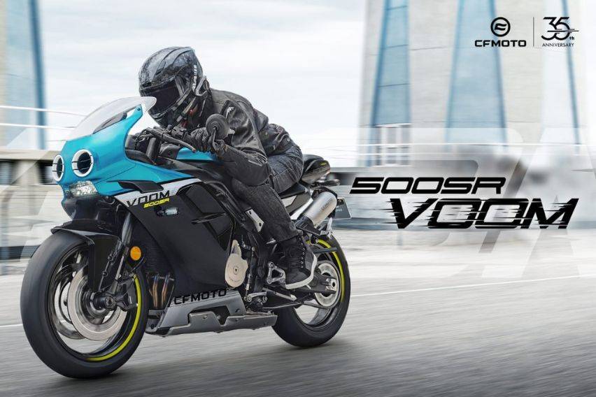 2024 CFMoto 500SR Voom launched in Malaysia at RM 35,888