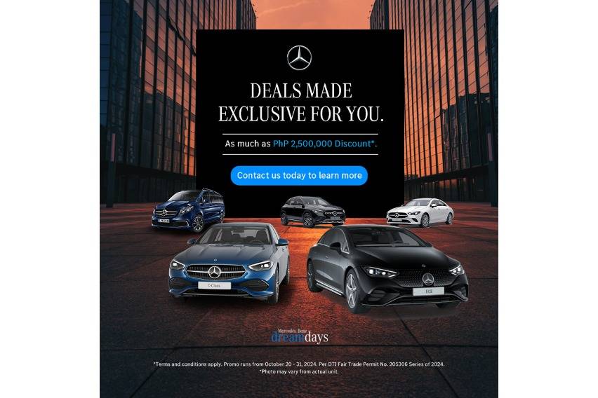 Mercedes Benz PH offers huge price cuts this holiday season