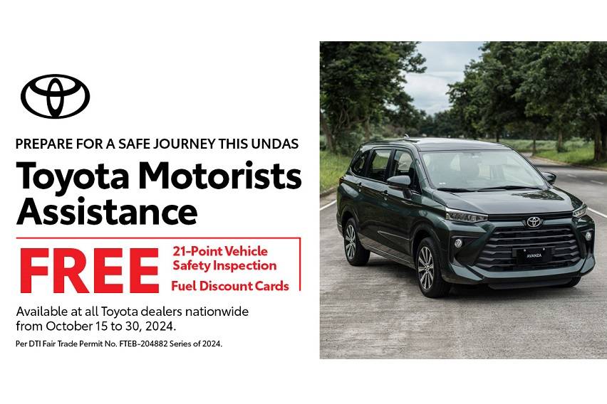 Toyota Motor PH reactivates pre-Undas program