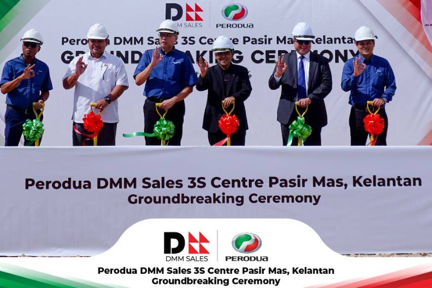 Perodua breaks ground on new 3S centre in Pasir Mas, Kelantan