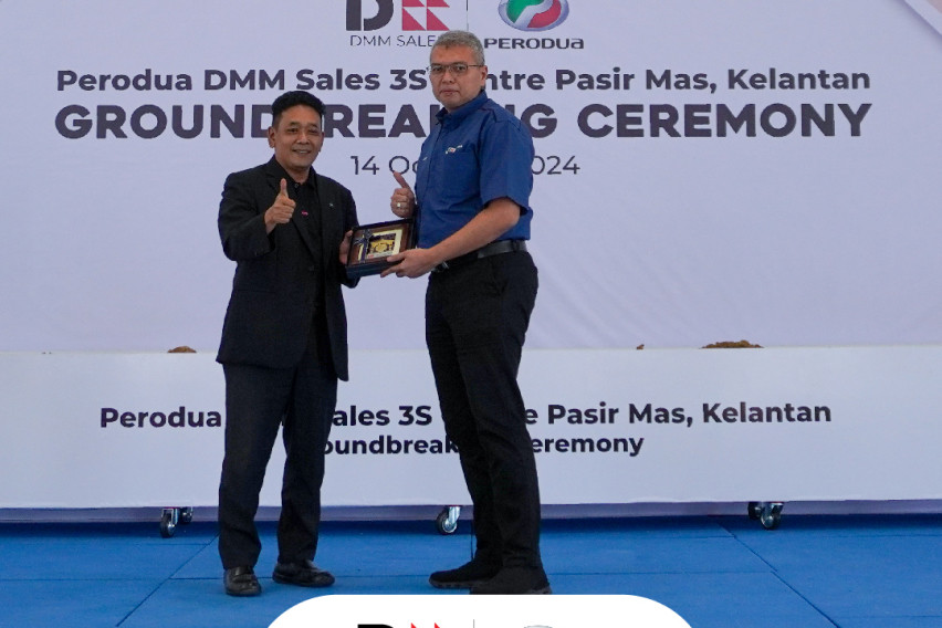 Perodua DMM Sales 3S Centre ground breaking ceremony