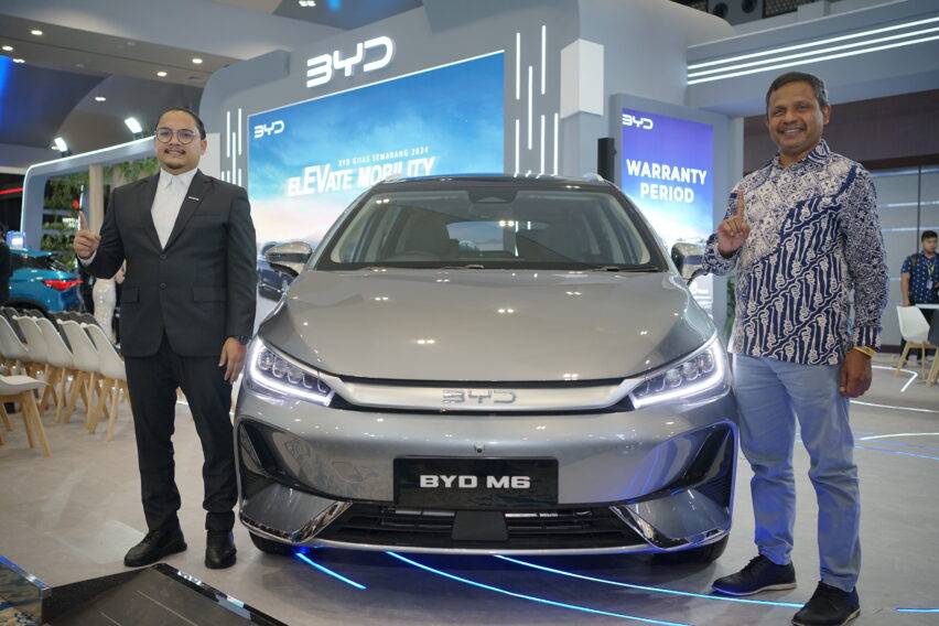 BYD Berkenalan dengan Warga Jateng Lewat GIIAS Semarang 2024, Bawa Lini Lengkap dan Jagokan M6