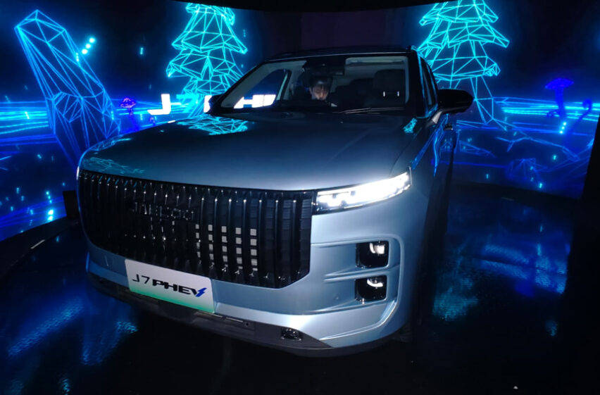 JAECOO J7 PHEV showcased at Sunway Pyramid: Public exhibition before year-end Launch - EST from RM170k