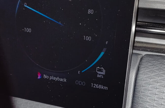 Jaecoo J7 PHEV Malaysia meter cluster