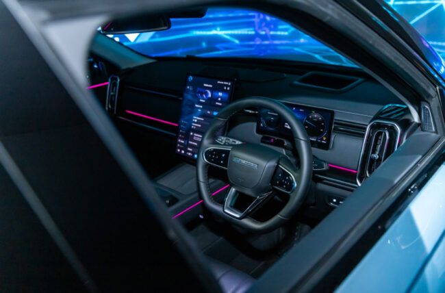 Jaecoo J7 PHEV dashboard Malaysia