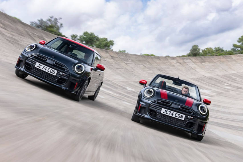 Mini reveals two new performance cars - Cooper JCW hatch and Convertible 