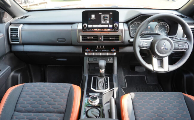 2024 Mitsubishi Triton review dashboard