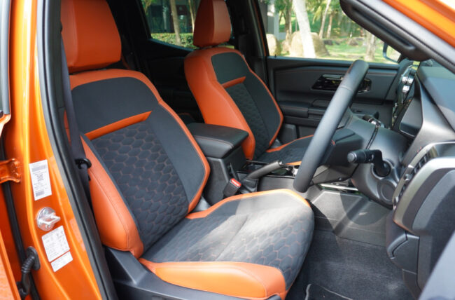 2024 Mitsubishi Triton review seats