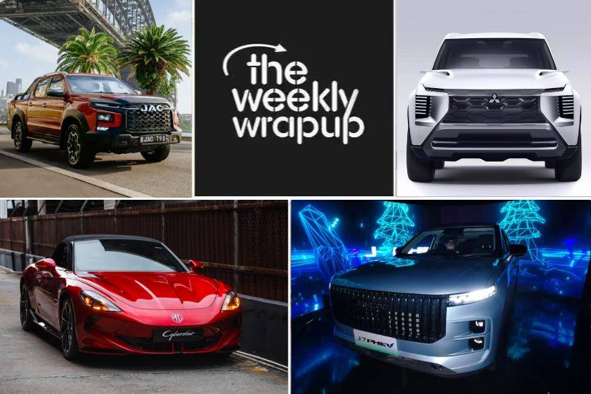 Weekly wrap-up: MG Cyberster bookings open, Jaecoo J7 PHEV, JAC T9 previewed, and more