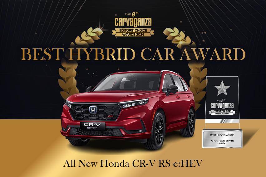 Carvaganza Editors' Choice 2024, Best Hybrid Car Award: All New Honda CR-V RS e:HEV