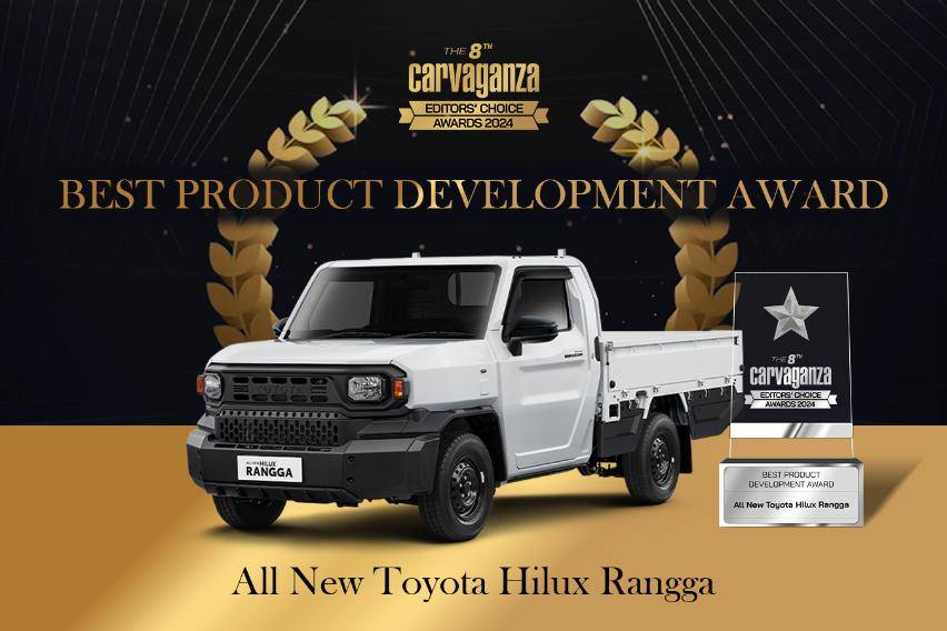 Carvaganza Editors' Choice 2024, Best Product Development Award: All New Toyota Hilux Rangga