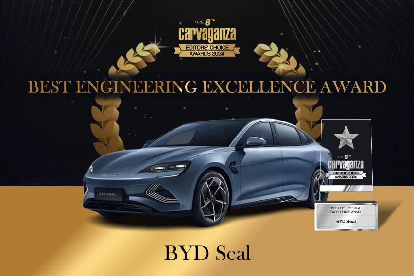 Carvaganza Editors’ Choice 2024, Best Engineering Exellence: BYD Seal