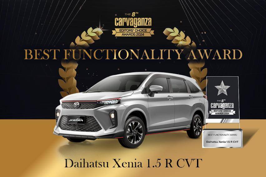 Carvaganza Editors' Choice Awards 2024, Best Functionality Award: All New Daihatsu Xenia 1.5 R CVT ADS